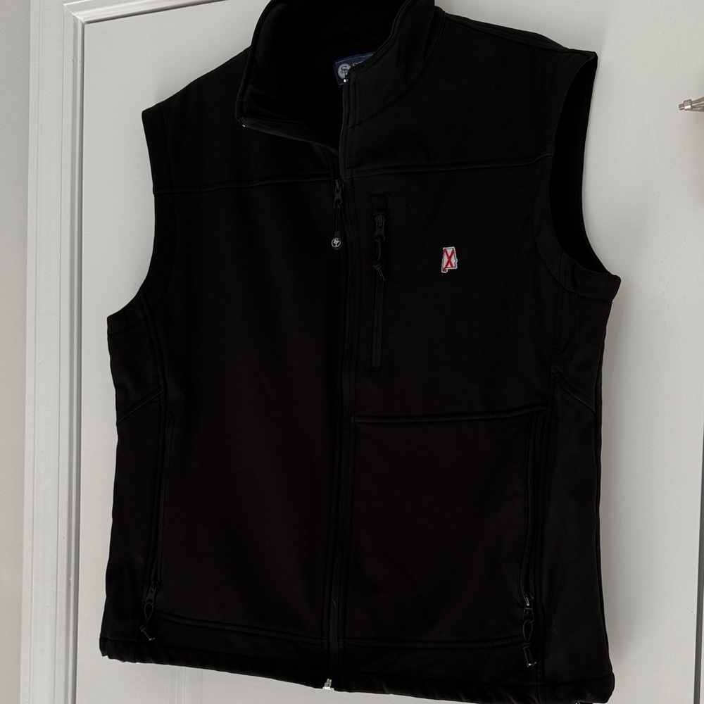 STATE Zip-Up Vest with Alabama Logo